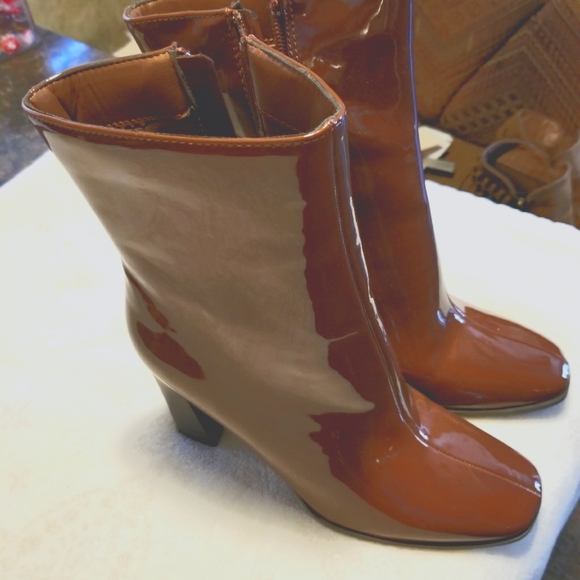 Bamboo over the ankle Boots - Picture 1 of 5